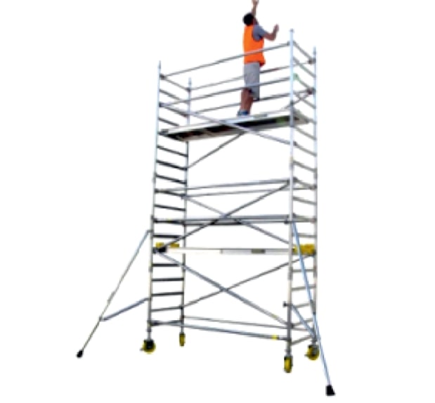 Aluminium Mobile Scaffolding Ladder