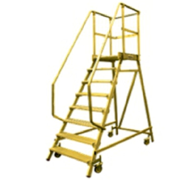 FRP Mobile Platform Ladder
