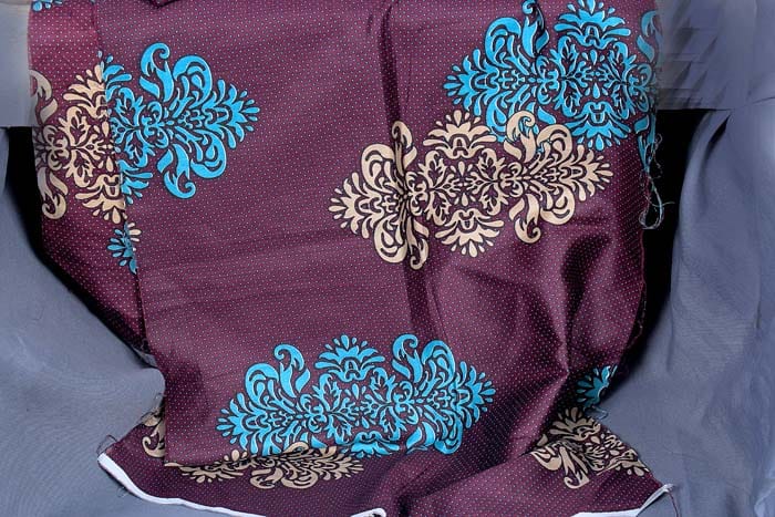 Cotton Satin Printed Fabric