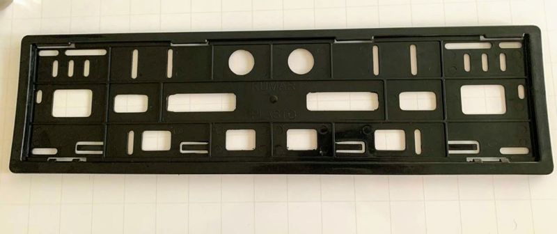 Four Wheeler Number Plate Frame