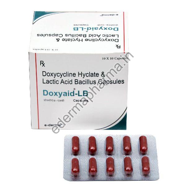 Doxycycline Hyclate & Lactoacid Bacillus Capsules