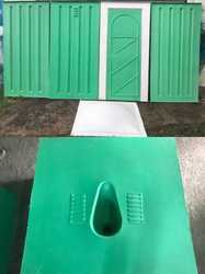 Heavy Duty Prefabricated Bio Toilet Cabin