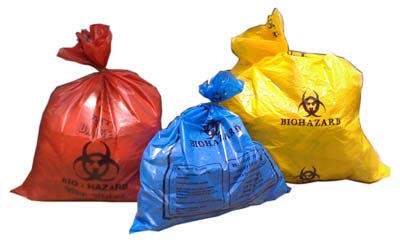 Colored Garbage Bags