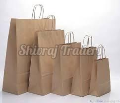 Brown Kraft Laminated Paper Bags