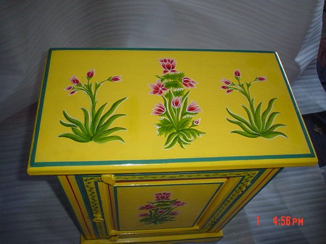 Wooden Painted Cabinet