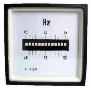 Reed Type Frequency Meter