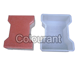I Section Shaped Silicone Plastic Interlocking Paver Moulds
