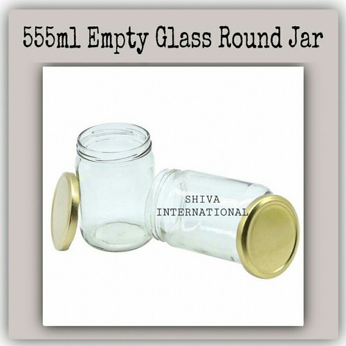 555ml Glass Ghee Jar
