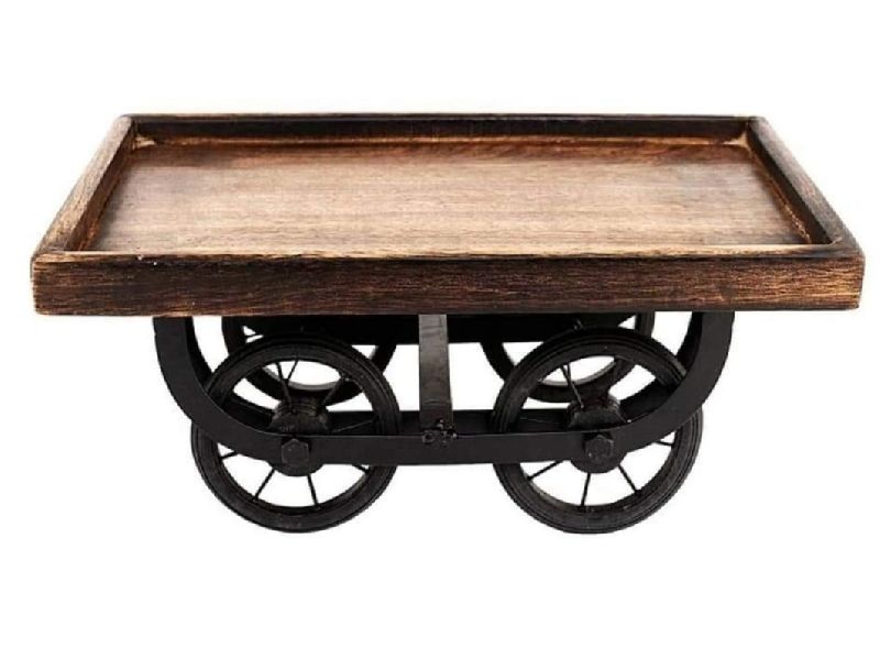 Wooden Cart Tray