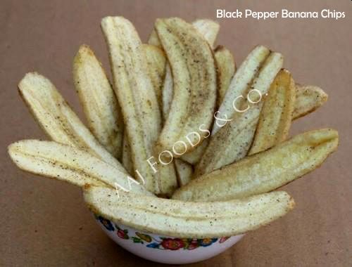 Black Peppar Banana Chips