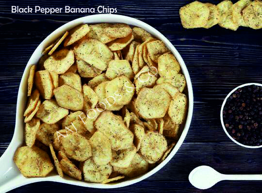 Black Pepper Banana Chips