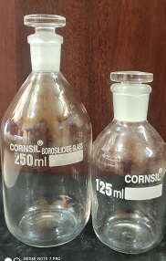Cornsil Reagent Bottles with stopper
