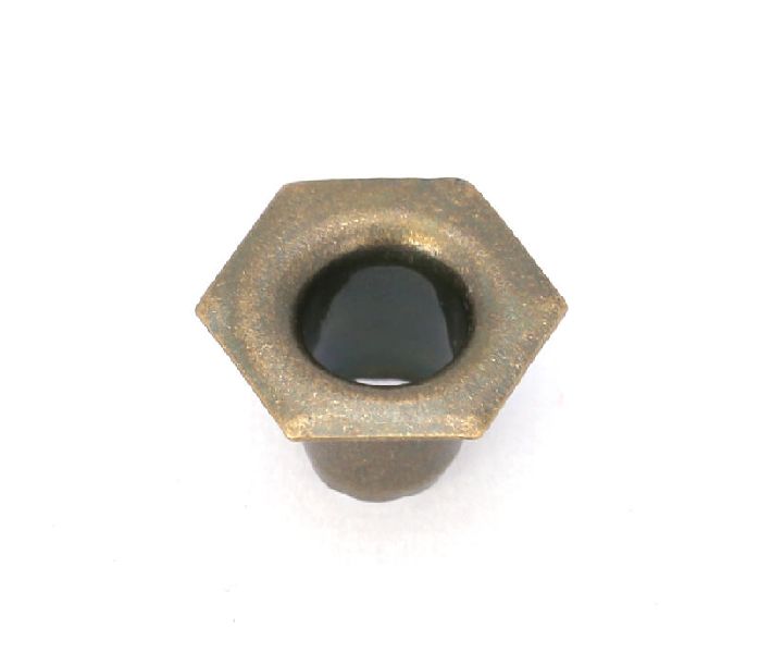 585 Hex 7mm Ht Brass Antique Eyelets