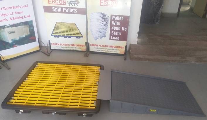 ESP4D Ercon Spillage Pallet for Four Drums