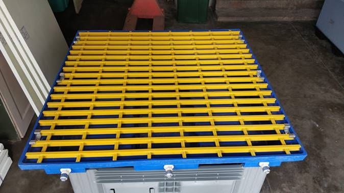 ESP4DR Ercon Spillage Pallet for Four Drums