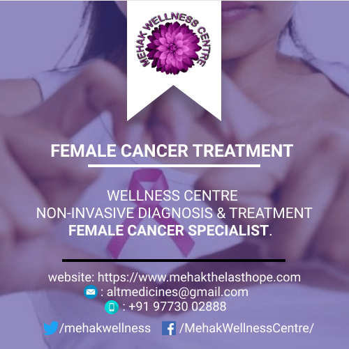 Female Cancer Doctor Specialist Oncologist Non-Invasive Diagnosis and Therapy