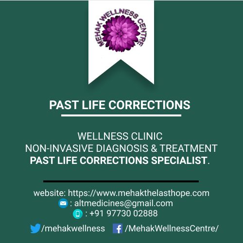 Past Life Correction Karmic Correction Non-Invasive Diagnosis and Therapy