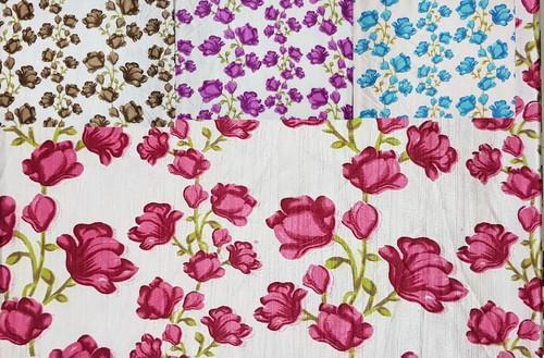 Pink Flowers & Leaves Floral Mandala Fabric Curtain Material for Dress  Decor Curtain Upholstery - 108 extra wide - Lush Fabric