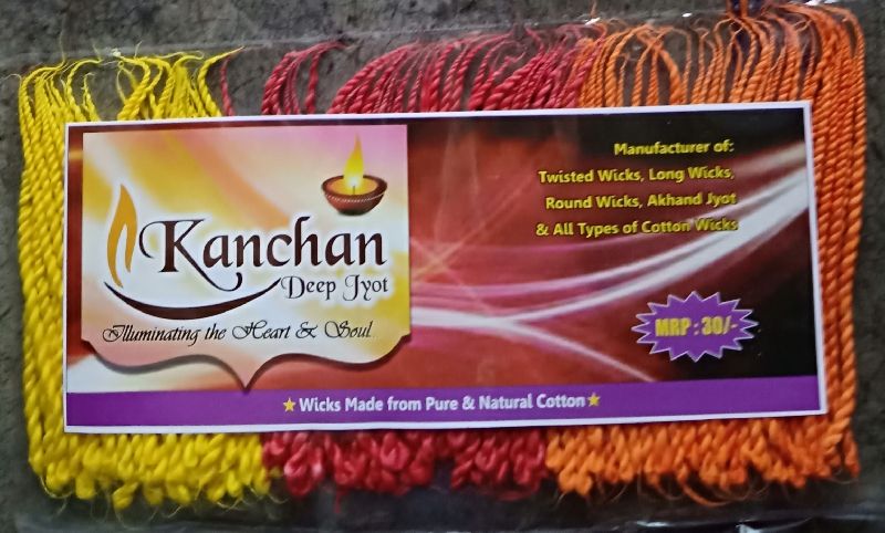 Kanchan Twisted Colored Wicks