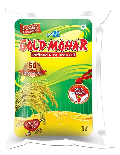 Gold Mohar Refined Rice Bran Oil