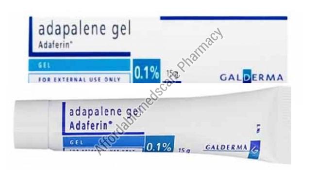 Brand Adaferin 0.1% (Adapalene) Gel