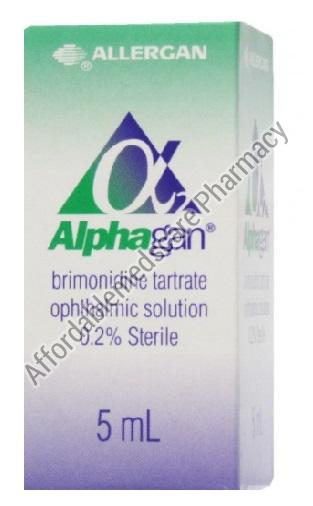 Brand Alphagan (Brimonidine) Sterile Eye Drop