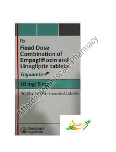 Glyxambi Empagliflozin Linagliptin Tablets