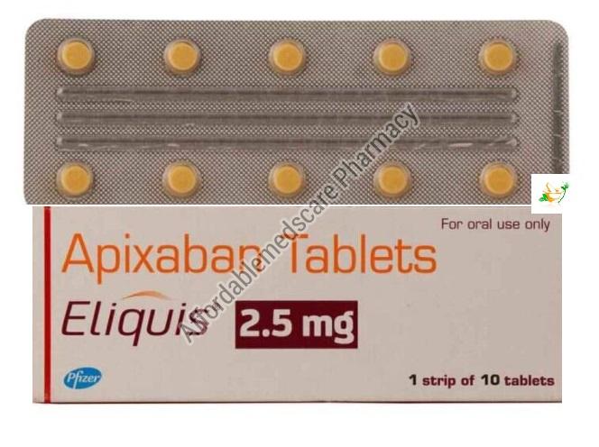 Brand Eliquis (Apixaban) Tablets