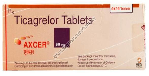 Generic Brilinta Ticagrelor Tablets