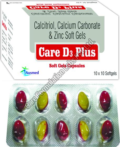 Care D3 Plus Soft Gelatin Capsules