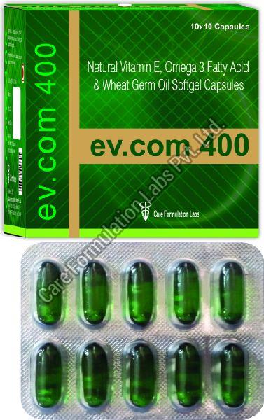 EV Com 400 Soft Gelatin Capsules