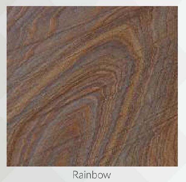 Rainbow Sawn Sandstone and Limestone Paving Stone