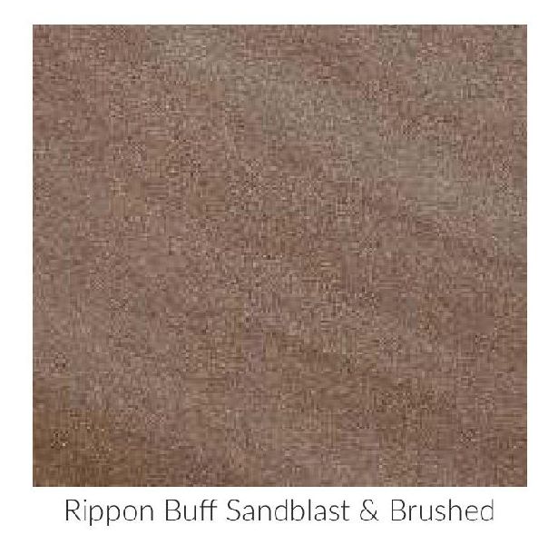 Rippon Buff Sandblast & Brushed Contemporary Sandstone and Limestone Paving Stone