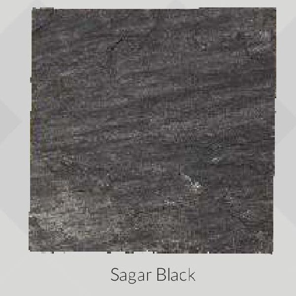 Sagar Black Hand Cut Sandstone and Limestone Paving Stone