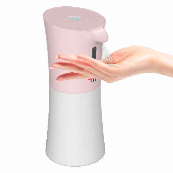 Slinky Pink Automatic Touchless Sanitizer Spray Dispenser