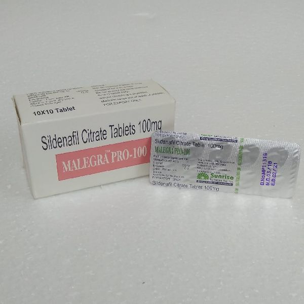 Malegra Pro 100 Mg Tablets