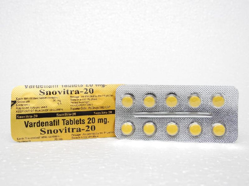 Snovitra 20 Mg Tablets