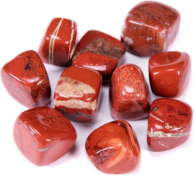 Natural Red Tumbled Stone