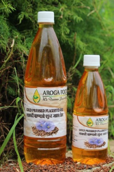 Aroga Foods Cold Pressed Flaxseed Oil