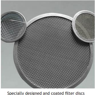 Specially Designed and Coat Filter Disc