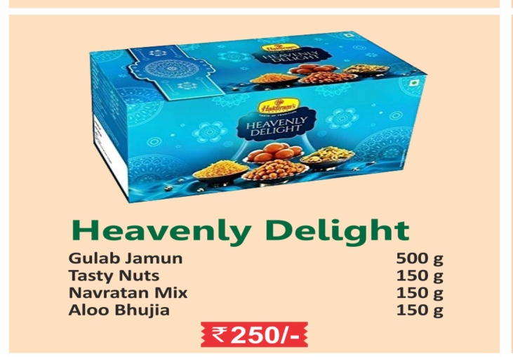 Haldirams Heavenly Delight Pack