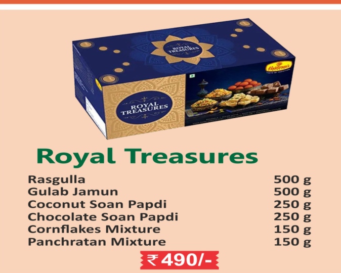 Haldirams Royal Treasures Pack