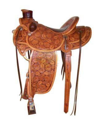 Article No. SI-1063 Leather Western Saddles