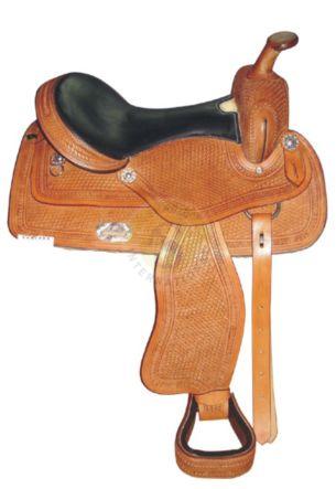 Article No. SI-1092 Leather Western Saddles