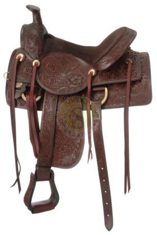 Article No. SI-1222 Leather Western Saddles