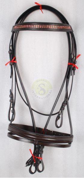 Article No. SI-330 V Leather Bridles