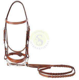 Article No. SI-330ZA Leather Bridles