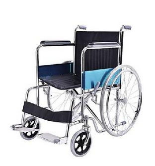 Folding Wheelchair With Spoke Wheels