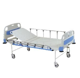Semi Fowler Hospital Bed with Side Railing and Wheel