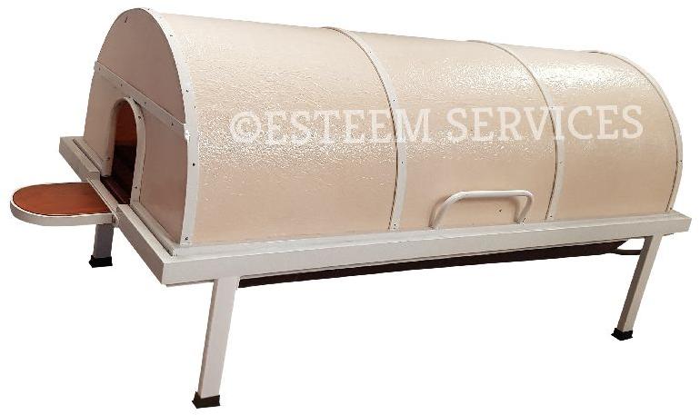 Fiber Lying Steam Bath Chamber with Steel Frame